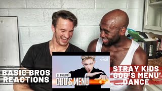 Basic Bros REACT | STRAY KIDS 'GOD'S MENU' (DANCE PERFORMANCE)