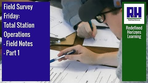 FSF-Total Station Operations: Resections and Sideshots