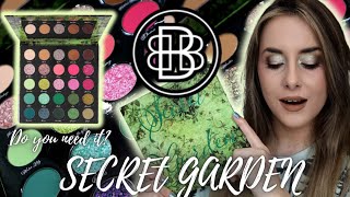 NEW BELLA BEAUTE BAR SECRET GARDEN PALETTE FIRST IMPRESSION, DEMO, & SWATCHES (Do you need it?)