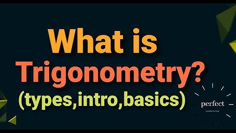 What is trigonometry in Urdu/Hindi ||  basic, introduction to trigonometry, trigonometry types