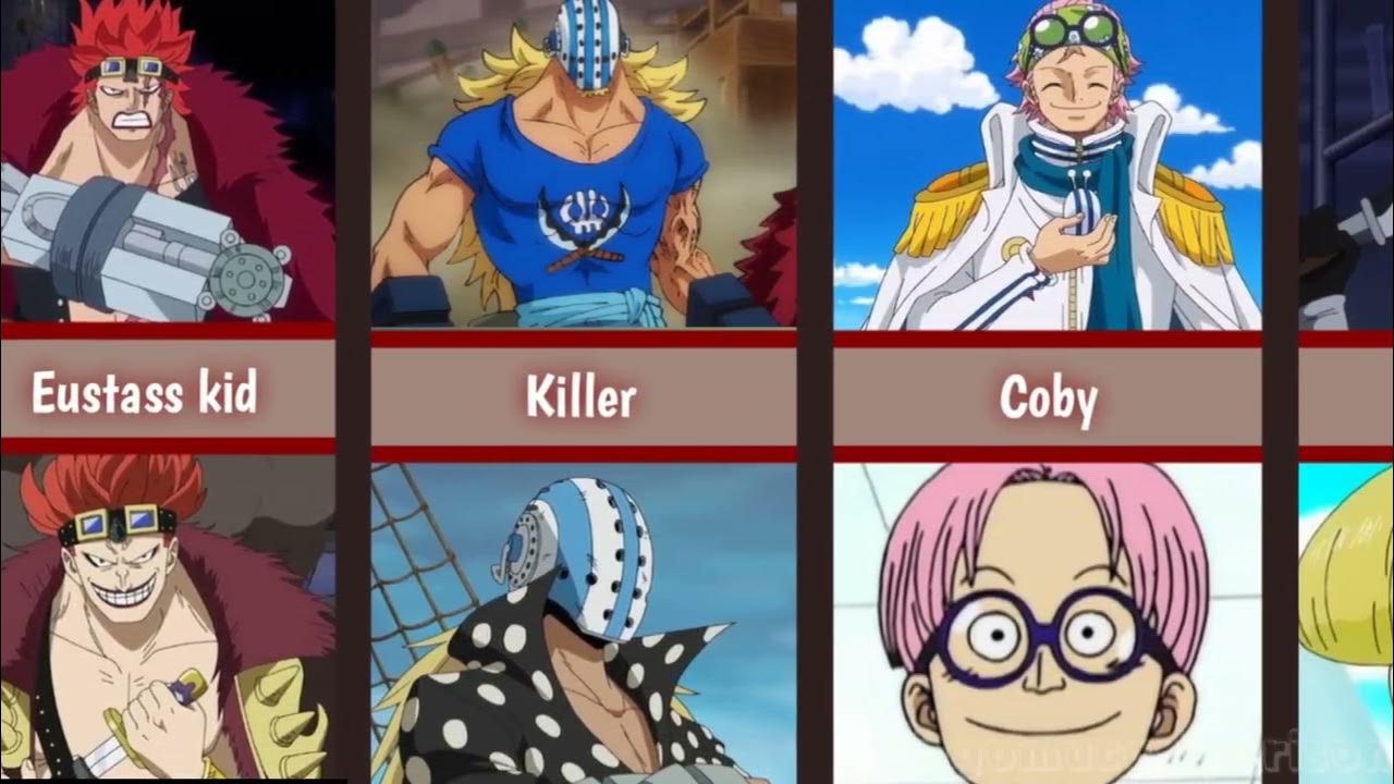 One Piece Comparison Before And After Timeskip Part 1 YouTube