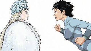 Emma Frost Vs Anissa .... Invincible Versus Marvel