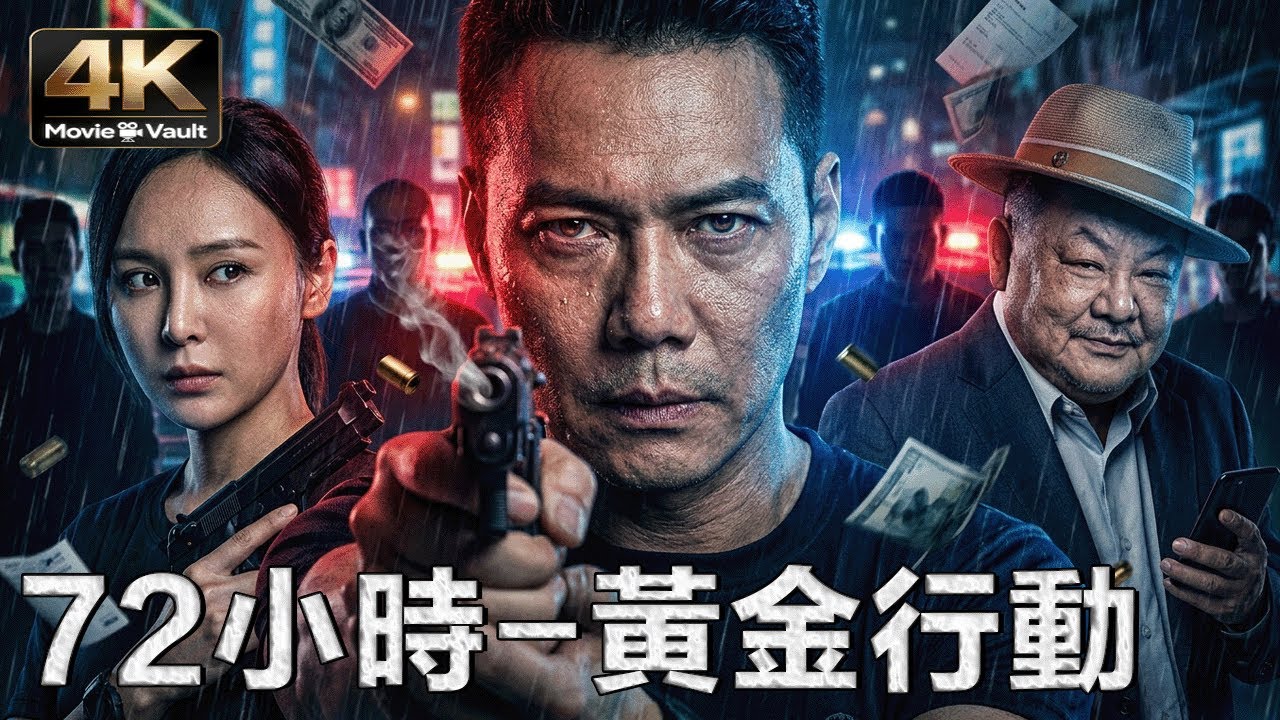 [4K] 72小時-黃金行動 | 粵語 ENG | ​Laughing哥謝天華霸氣回歸！72小時瓦解高智商犯罪集團​ | 動作 犯罪@4KMovieVault