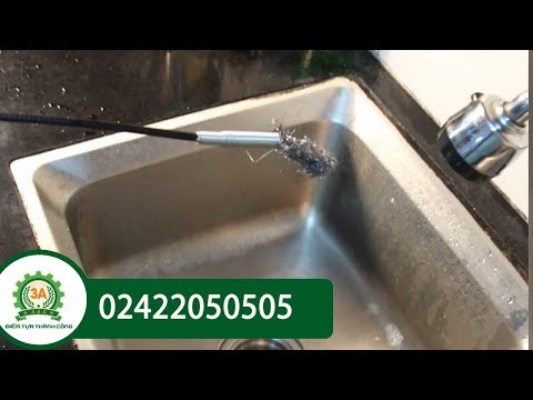 Video Dụng cụ thông tắc dạng kẹp 3A, cách thông tắc bồn rửa... - youtube