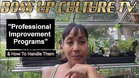 Professional Improvement Programs (PIP