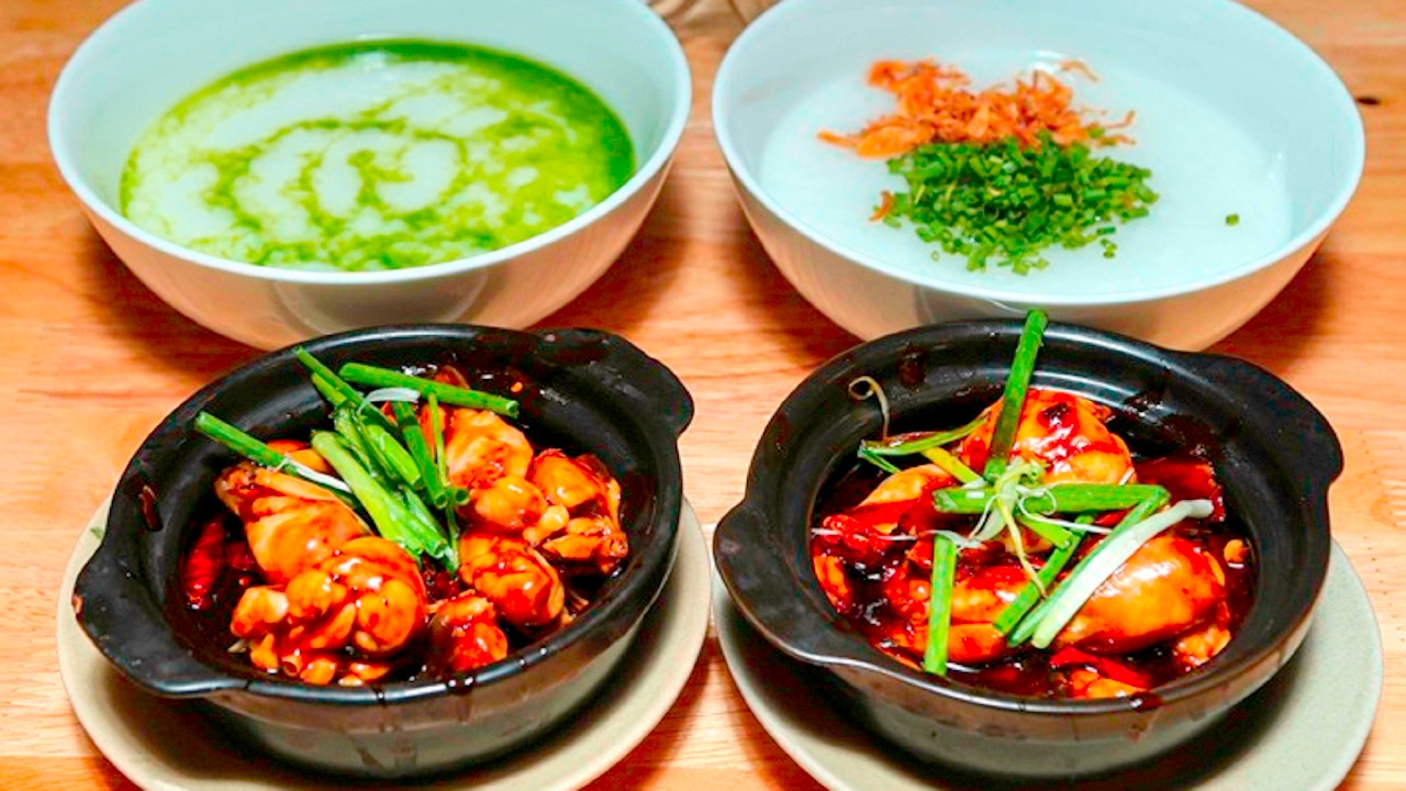 Kết quả hình ảnh cho cháo ếch singapore
