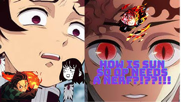 Slayers Unleashed Sun Breathing Showcase How Can a Breathing Be So OP?!?!??!!!