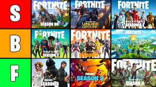 THE ULTIMATE FORTNITE BATTLE PASS TIER LIST!!! 🔥