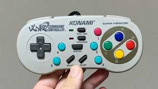 Nintendo Super Famicom Konami Hissatsuwaza Command Controller Teardown, Retrobright and Clean SNES