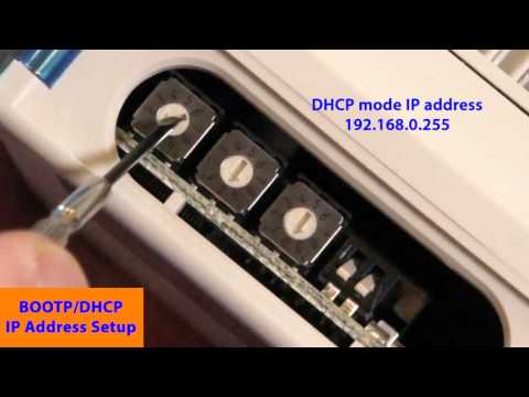 EX260 Ethernet IP Setup Session 2 -  IP Address