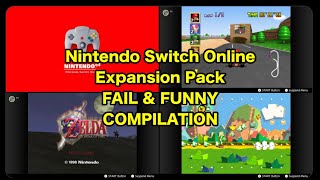 NINTENDO SWITCH ONLINE EXPANSION PACK | FAIL COMPILATION (Mario Kart 64 switch, Loz OoT, Lag, Issue)