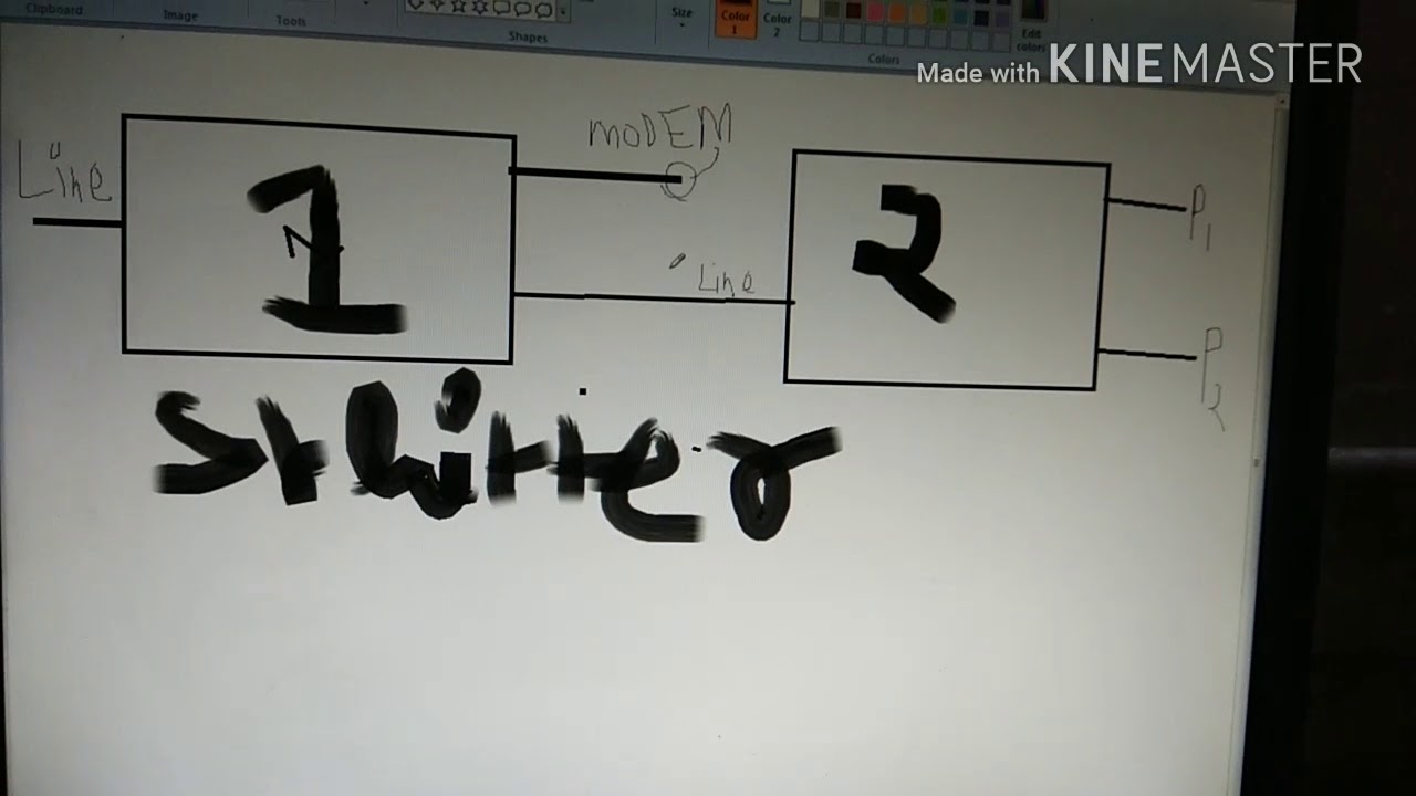 How to connect two phones with modem YouTube