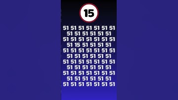 Find the HIDDEN Number in #shorts