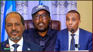 DFS OO JAB KASOO GAARAY GEDO: Guddoomiyihii gobalka Gedo ee DFS oo xiriirka u jaray.