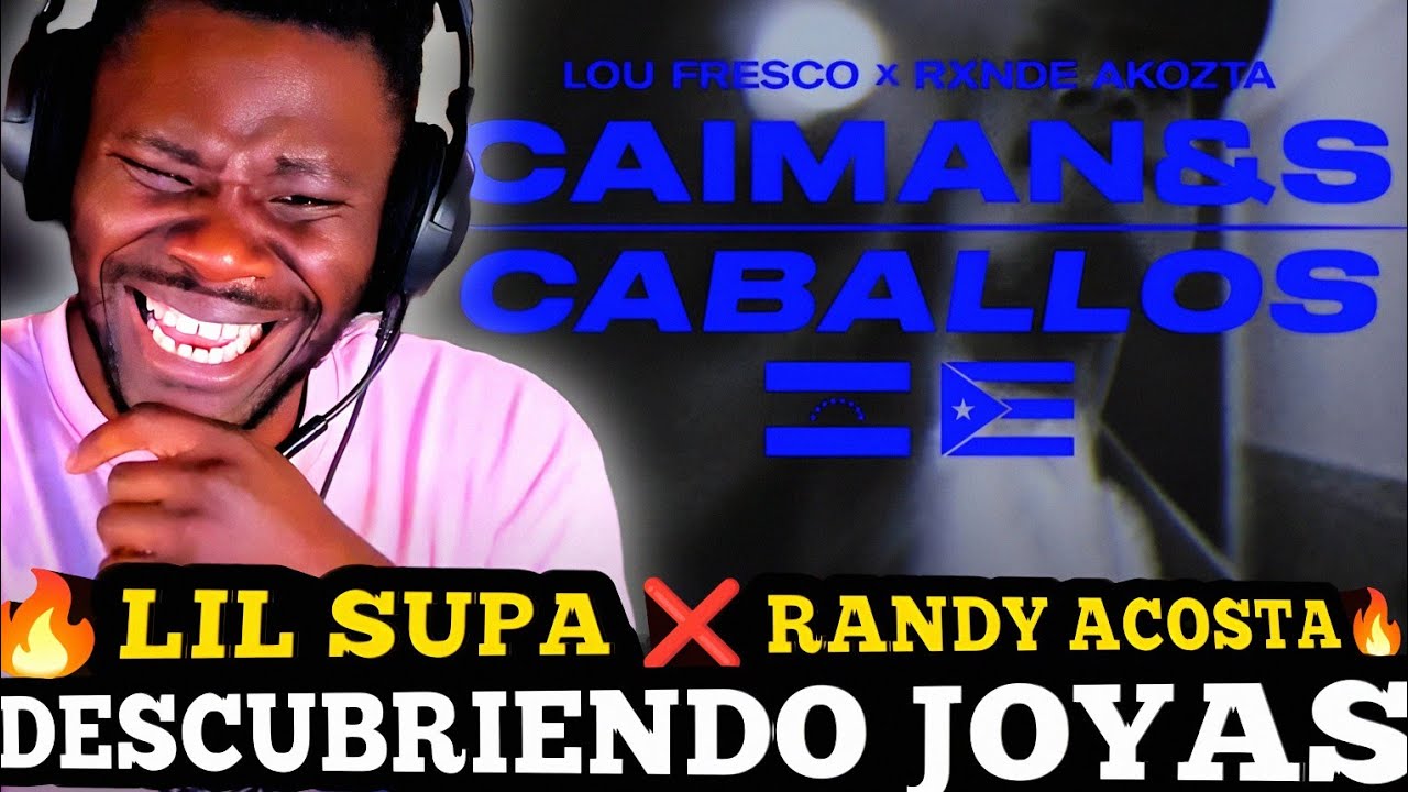 ¡PURO RAP REAL! 🔥 Reaccionando a “Caimanes & Caballos” – Lil Supa x Randy Acosta