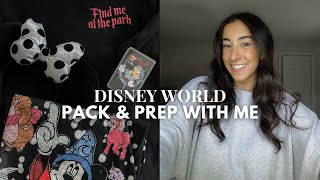 PACK & PREP WITH ME FOR DISNEY WORLD  my packing list, tips & tricks, target shopping & more!