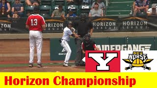Youngstown State vs Northern Kentucky Baseball Highlights, 2024 Horizon Championship Game