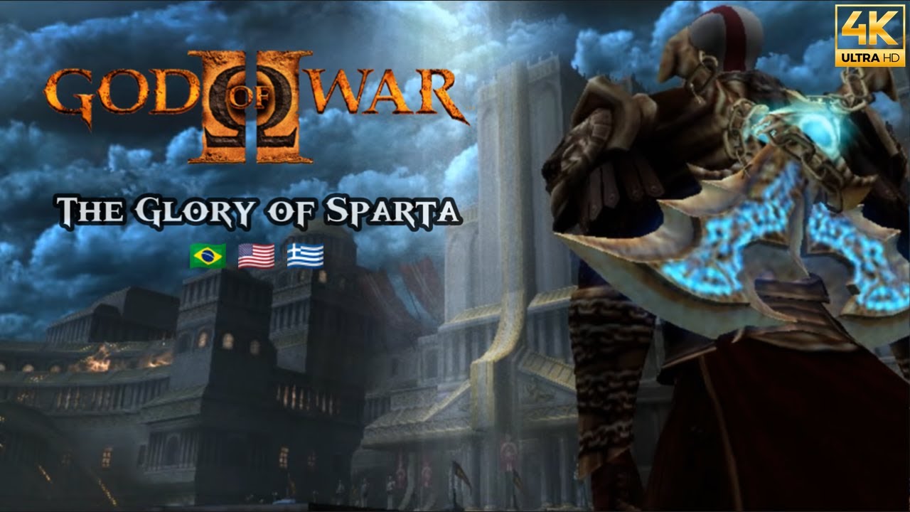 The Glory of Sparta, Lyrics ENG & PT - BR, God of War II - Soundtrack