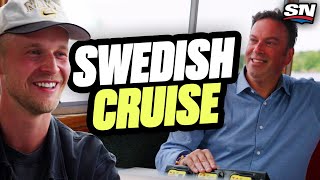 Elias Pettersson On A Swedish Boat Cruise With Elliotte Friedman