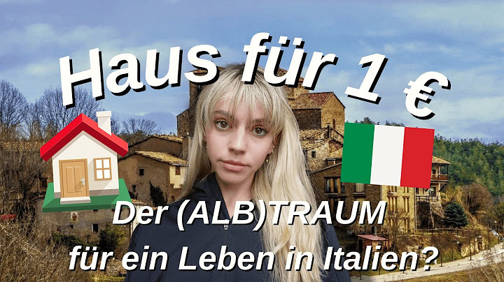 Haus in Italien für nur 1€ – Das steckt WIRKLICH dahinter!👀