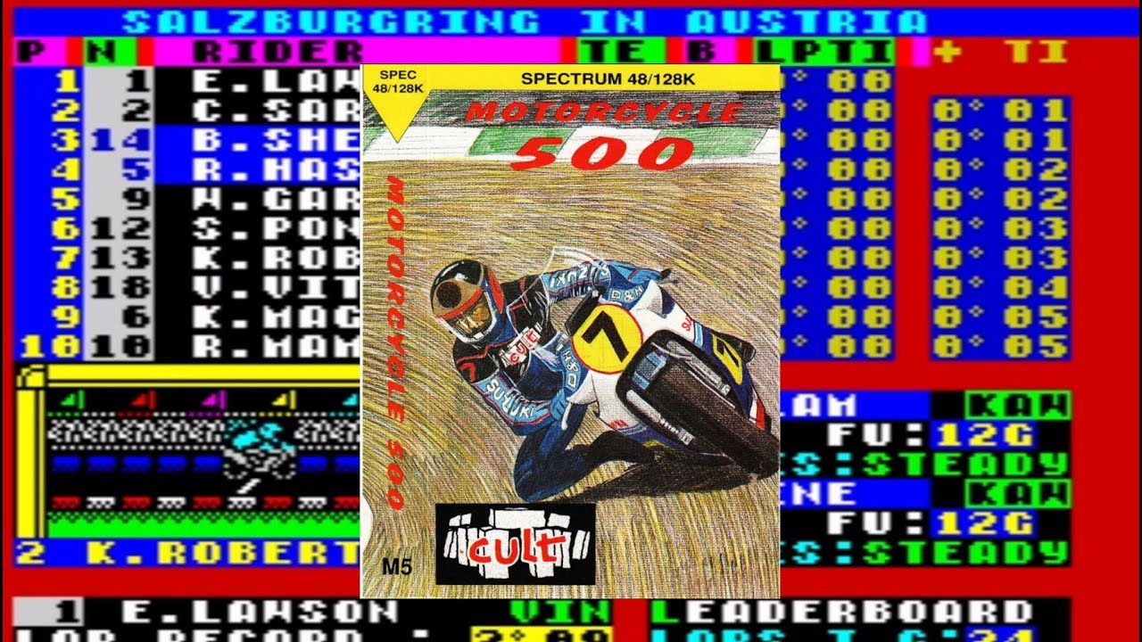 Looking at other Sporting Games with Motorcycle 500 (ZX Spectrum