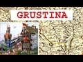 Город Грустина Grustina на картах Тартарии