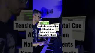 Dark Cinematic Tension Cue with Native Instruments Komplete 13 Ultimate #shorts