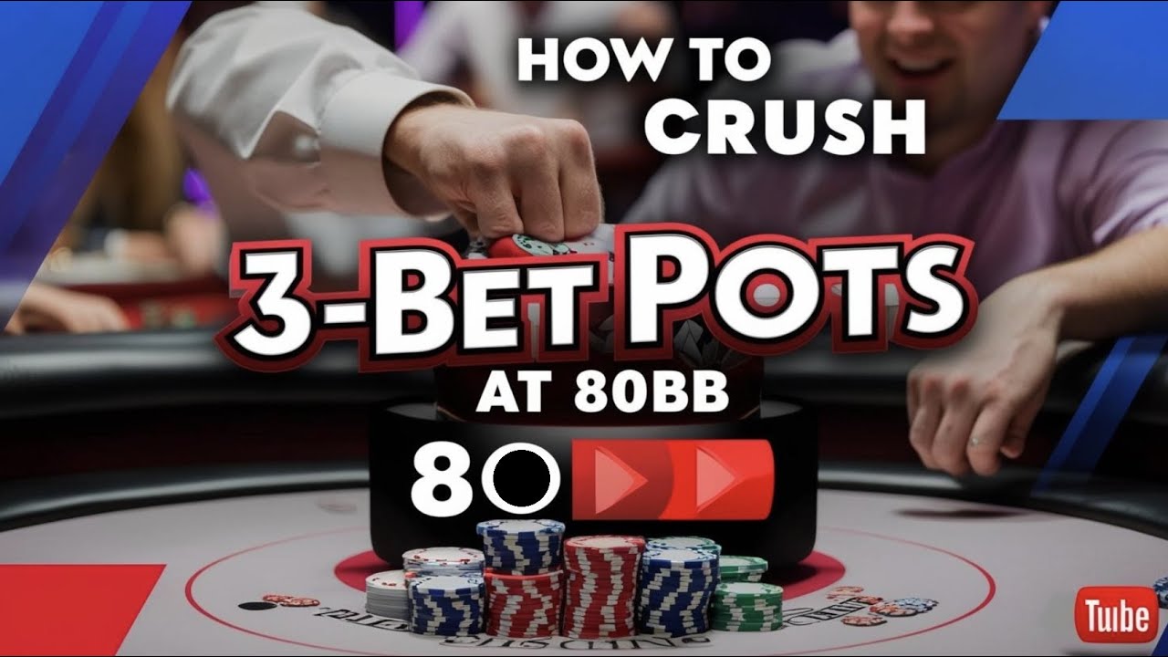 How to Crush 3-Bet Pots at 80BB with PeakGTO💰 - YouTube