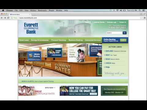 Everett Co operative Bank Online Banking Login   Sign in