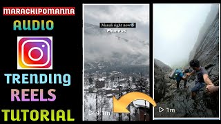 Marachipomanaa - A R Rahman music Reels Tutorial | Instagram trending reels