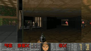 Doom - E2M3: Refinery - UV-Pacifist in 10 seconds [TAS]