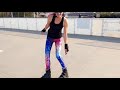 "Gorgeous" / inline skate dance