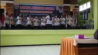 LOMBA : PADUAN SUARA PGRI CABANG LUMBIR MARS PGRI & KAMBANGLAH BUNGO