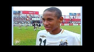 Neymar Jr  in his first match when he was small HD