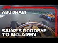 Sainz Says Goodbye to McLaren | 2020 Abu Dhabi Grand Prix