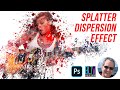 Photoshop Tutorial: How to Create a Dispersion, Splatter Effect!