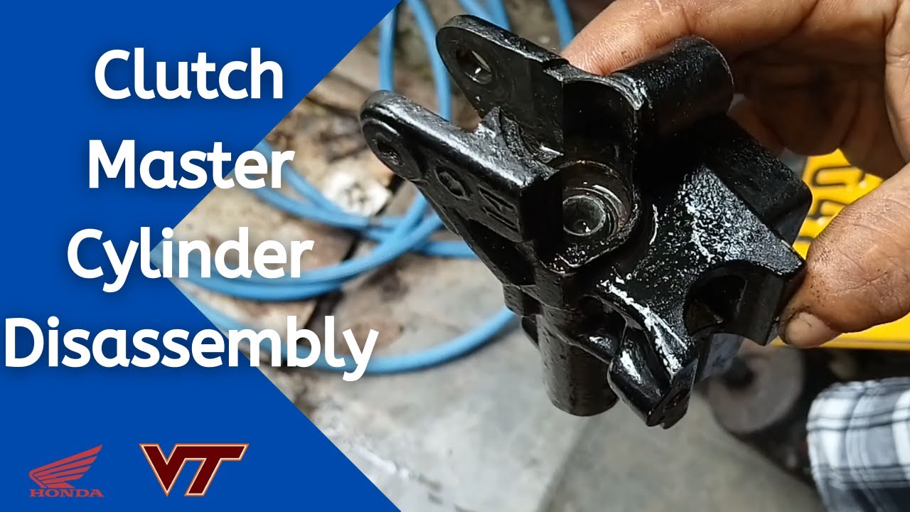 Motorcycle Clutch Master Cylinder Removal & Service YouTube