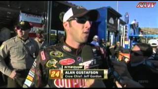 Jeff Gordon Wrecks Clint Bowyer @ Phoenix 2012 (Fight and Interviews Included)