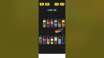 2022! Soda Sort Level 183 Walkthrough Solution Android/iOS