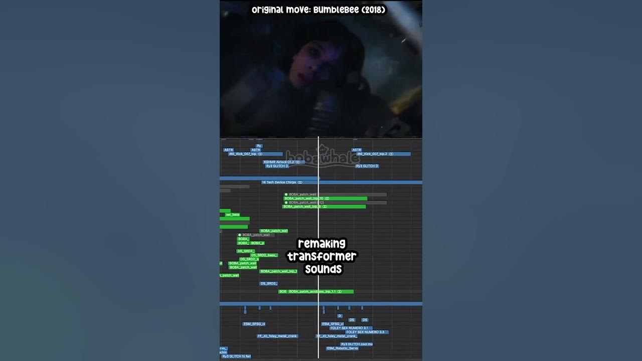 recreating bumblebee's transformation sound