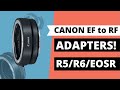 Best EF to RF Adapter for Your Canon R5, R6 or EOS R