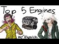 Nagito Reviews: Top 5 Engines (with Kazuichi Soda)