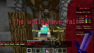 When a hypixel moderator blocked me off when we were rushing diamonds