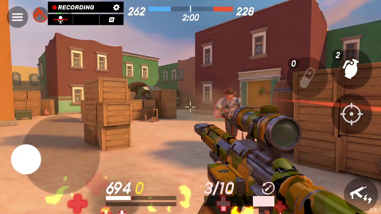 Guns of Boom High level Sniper Lizard Iceberg Manticore ALL SNIPERS EXPLAINED