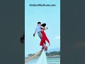 Insane Flyboard Hot Acrobatics With Adventurous Gorgeous Lady.
