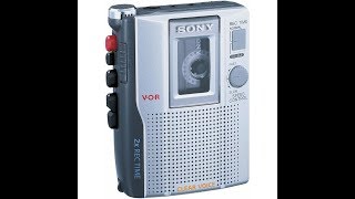 Sony Voice Recorder TCM-200 (roto pero sigue jalando).