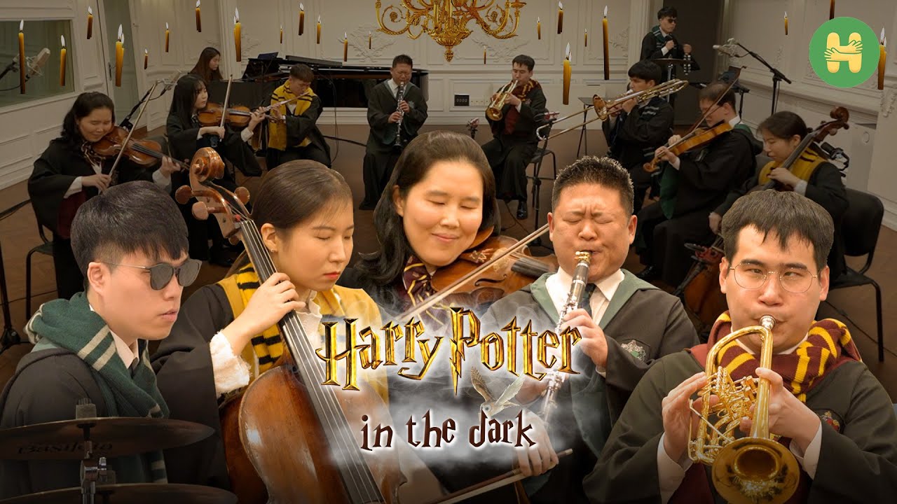 '지휘자도 악보도 없다' 세계 유일 시각장애인 오케스트라가 연주하는 해리포터 OST 메들리 l 해리포터 정주행 후 반드시 보기