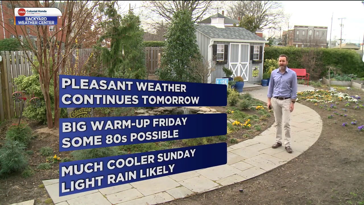 Cloudy and Cooler Tonight - YouTube