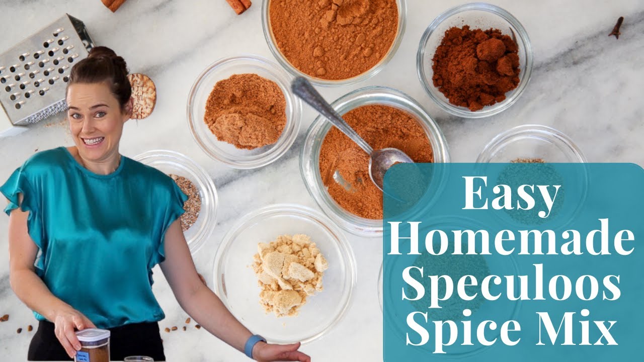 EASY HOMEMADE SPECULOOS SPICE MIX: The perfect speculoos spice mix recipe!
