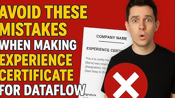 How to make experience certificate for DHA / HAAD Data flow #dha #doh #uae